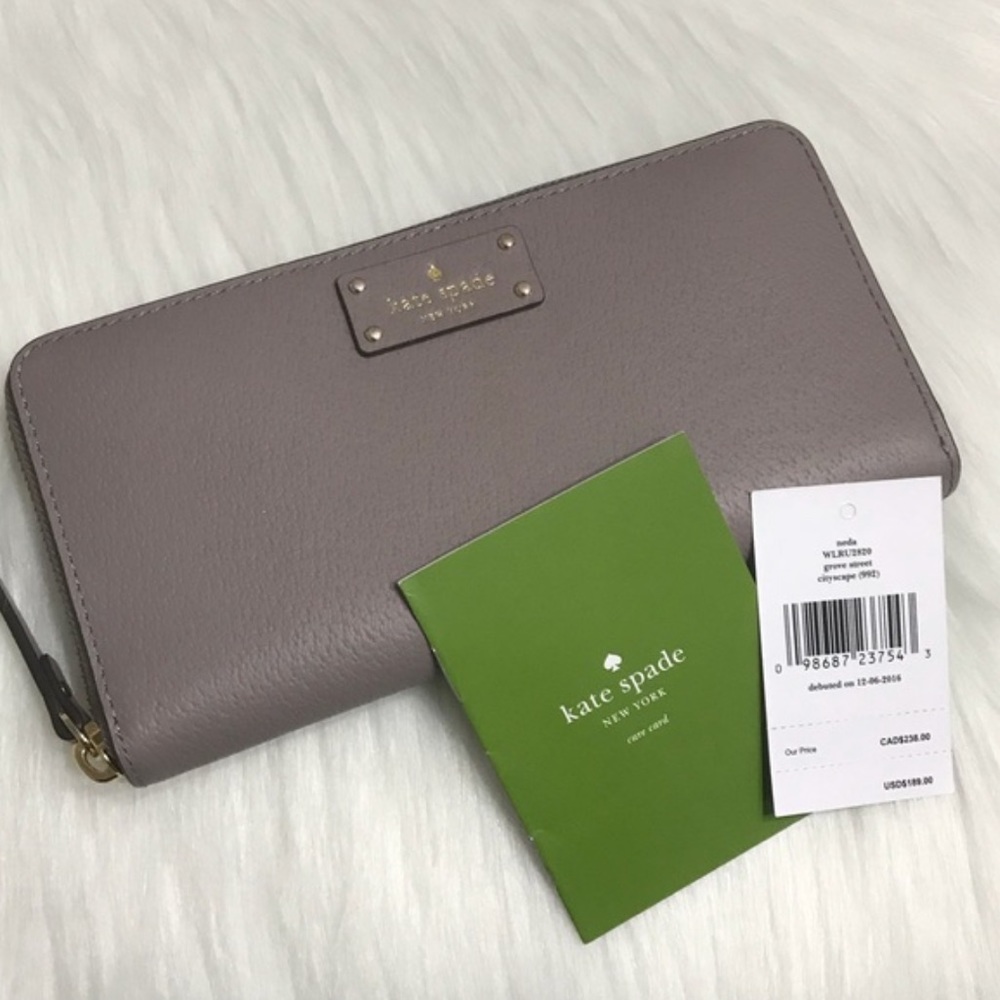 NWT Kate Spade Grove Street Neda Large wallet